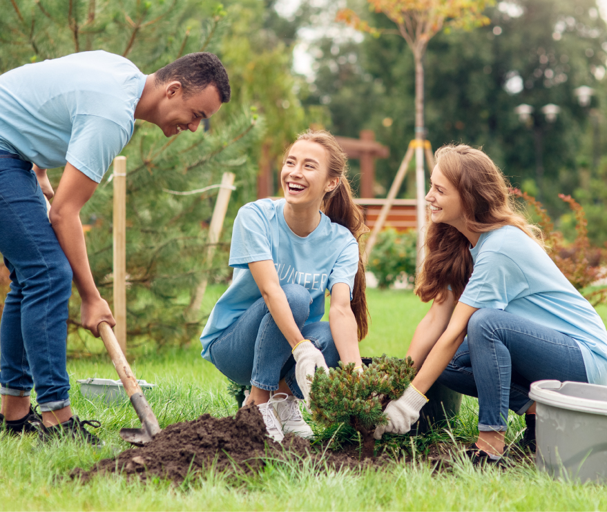Giving back and volunteering